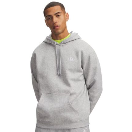 Under Armour Rival Aνδρικό Fleece Φούτερ Γκρι