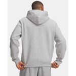 Under Armour Rival Aνδρικό Fleece Φούτερ Γκρι