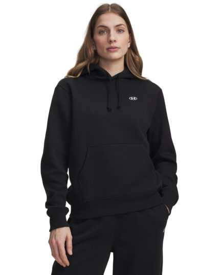 Under Armour Γυναικεία Φούτερ με Κουκούλα Μαύρη