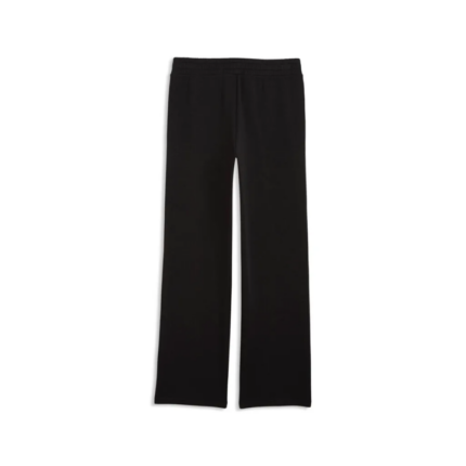Puma Ess Elevated Straight Leg Pants Γυναικεία Παντελόνα Μαύρη