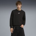 Puma Ess Small Φούτερ Μπορντό