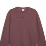 Puma Ess Small Φούτερ Μπορντό