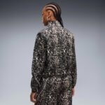 Puma Woven Γυναικείο Αθλητικό Μπουφάν Αντιανεμικό Μπουφαν Λεοπάρ