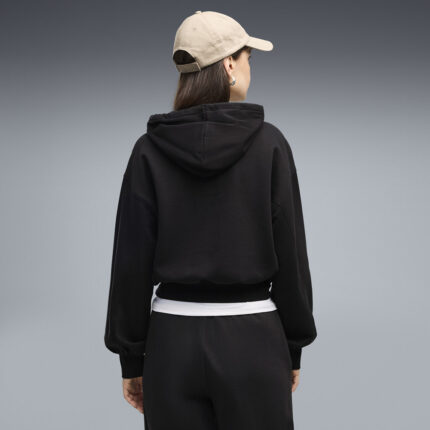 Puma Her Γυναικείο Φούτερ με Κουκούλα Μαύρο