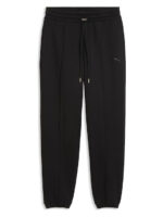 Puma Her Γυναικείο Παντελόνι Φόρμας Fleece Μαύρο