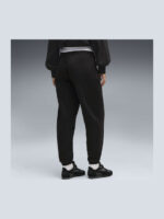 Puma Her Γυναικείο Παντελόνι Φόρμας Fleece Μαύρο