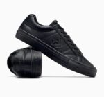 Converse Ανδρικά Παπούτσια Sneakers Sport Casual Δερμάτινα Μαύρα