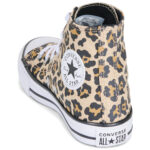 Converse Chuck Taylor All Star Παιδικά Μποτάκια Sneakers Λεοπάρ