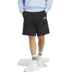 adidas Essentials Feel Cozy Fleece Cargo Αντρικό Σορτς Μαύρο
