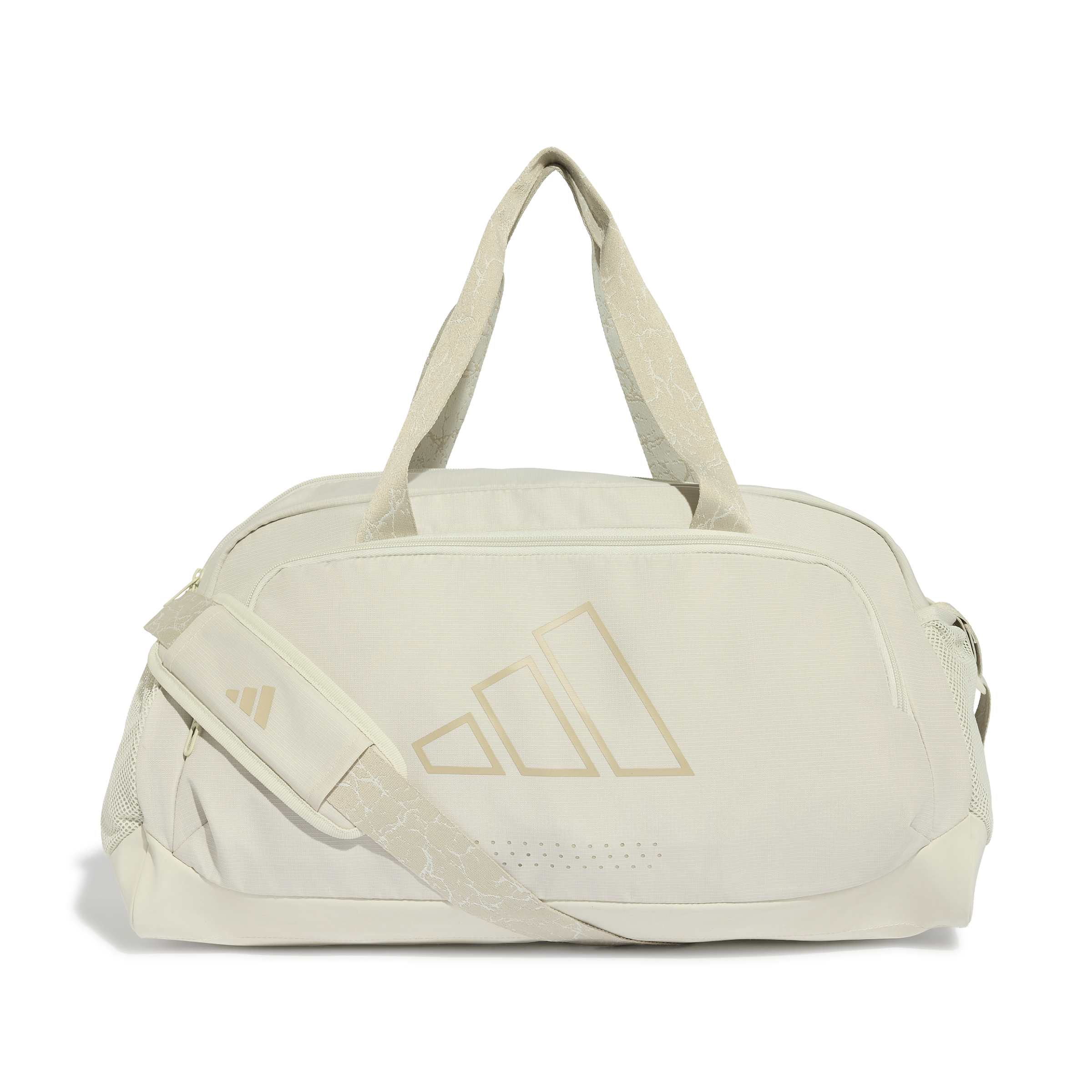 im_kr4637_1.jpg adidas Γυναικεία Τσάντα Woman Defender Strap Graphic Duffle S Εκρού