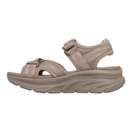Skechers Relaxed Fit: D'Lux Walker Sandal - Bold City Γυναικεία Πέδιλα Μπεζ