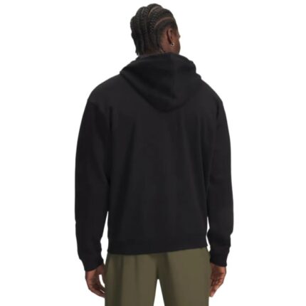 Under Armour Rival Fleece Φούτερ με Κουκούλα Μαύρο