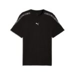 Puma Ess Tape Tee Ανδρικό Κοντομάνικο Μαύρο