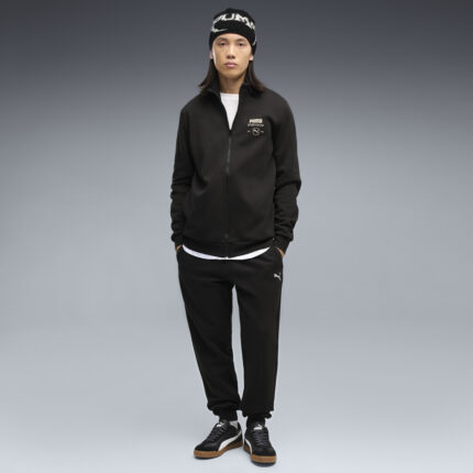 Puma Αντρικό Σετ Φόρμες Fleece Μαύρο