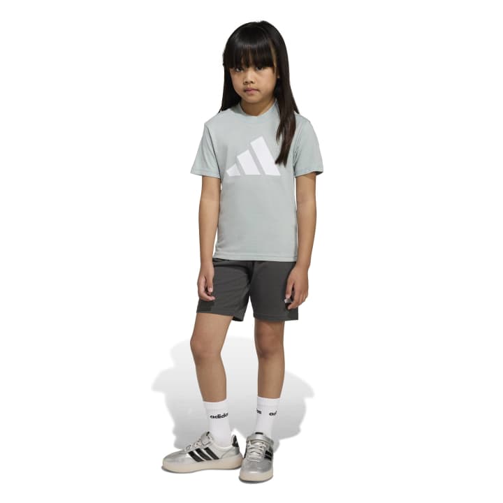 im_kd6004_1.jpg adidas Essentials Tee Set Kids Παιδικό Σετ Πράσινο Μέντας / Λαδί