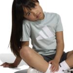 adidas Essentials Tee Set Kids Παιδικό Σετ Πράσινο Μέντας / Λαδί