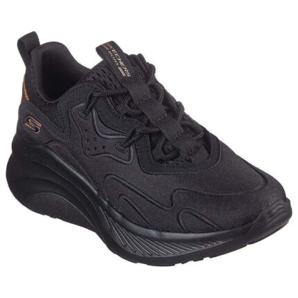 Skechers Bobs Chaos Hi-Radiant Shine Μαύρα