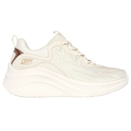 Skechers Bobs Chaos Hi-Radiant Shine Εκρού