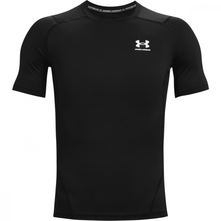 im_1361518_001_1.jpg Under Armour Heatgear Ανδρική Ισοθερμική Κοντομάνικη Μπλούζα Compression Μαύρη