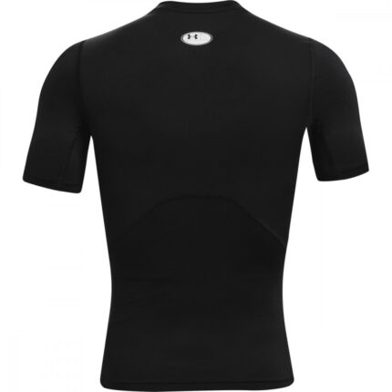 Under Armour Heatgear Ανδρική Ισοθερμική Κοντομάνικη Μπλούζα Compression Μαύρη