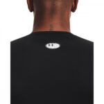 Under Armour Heatgear Ανδρική Ισοθερμική Κοντομάνικη Μπλούζα Compression Μαύρη