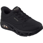Skechers Uno Glide-Step - Glide On Air Γυναικεία Sneakers Μαύρο