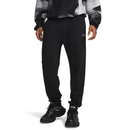 Under Armour Αντρικό Παντελόνι Rival Fleece Jogger Μαύρο