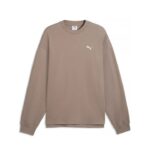 Puma Ess Elevated Relaxed Φούτερ Μπεζ