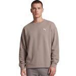 Puma Ess Elevated Relaxed Φούτερ Μπεζ