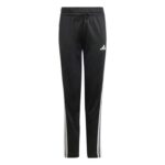 adidas Seasonal Essentials Tiberio 3-Stripes Tricot Track Suit Kids Παιδικό Σετ Μαύρο / Κόκκινο
