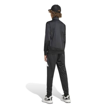 adidas Essentials Climacool Track Suit Kids Παιδικό Σετ Φόρμας με Ζακέτα Μαύρο