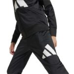 adidas Essentials Climacool Track Suit Kids Παιδικό Σετ Φόρμας με Ζακέτα Μαύρο