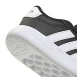adidas Grand Court 3.0 Βρεφικά Sneakers με Σκρατς Μαύρα