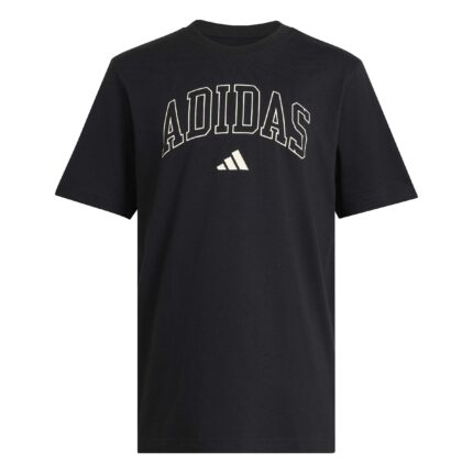 adidas Κολεγιακή Μπλούζα Lineage Graphic Μαύρη