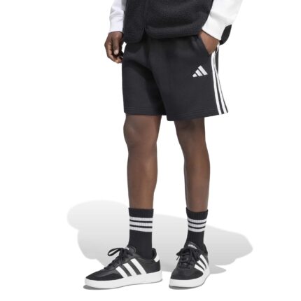 adidas Αντρικό Σορτς Essentials 3-Stripes French Terry Μαύρο