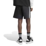 adidas Αντρικό Σορτς Essentials 3-Stripes French Terry Μαύρο
