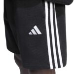 adidas Αντρικό Σορτς Essentials 3-Stripes French Terry Μαύρο