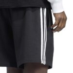 adidas Αντρικό Σορτς Essentials 3-Stripes French Terry Μαύρο