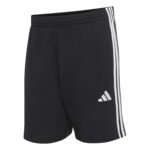 adidas Αντρικό Σορτς Essentials 3-Stripes French Terry Μαύρο