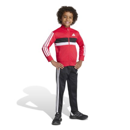 adidas Seasonal Essentials Tiberio 3-Stripes Tricot Track Suit Kids
