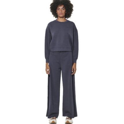 Body Action Παντελόνι Φόρμας Modal Φαρδύ Ebony Blue