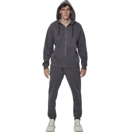 Body Action Παντελόνι Φόρμας με Λάστιχο Boulevard Grey