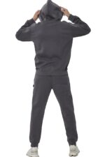 Body Action Παντελόνι Φόρμας με Λάστιχο Boulevard Grey