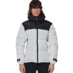 Body Action Ανδρικό Puffer Μπουφάν με Κουκούλα