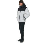 Body Action Ανδρικό Puffer Μπουφάν με Κουκούλα