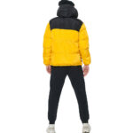 Body Action Ανδρικό Puffer Μπουφάν με Κουκούλα
