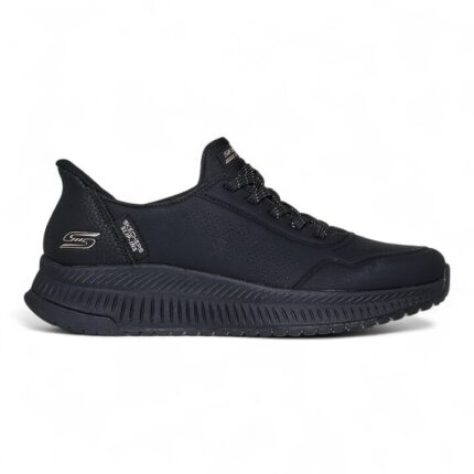 Skechers Bobs Squad 4 - Key Look Γυναικεία Sneakers Μαύρα