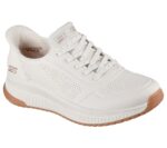 Skechers Bobs Squad 4 - Key Look Γυναικεία Sneakers Λευκά