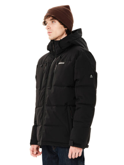 Emerson Χειμωνιάτικο Μπουφάν Puffer Αδιάβροχο Black