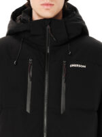 Emerson Χειμωνιάτικο Μπουφάν Puffer Αδιάβροχο Black